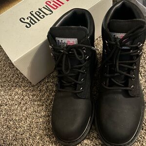 Safety Girl Black Women's Boots